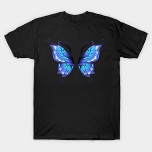 Glowing butterfly wings ( Blue wings ) T-Shirt